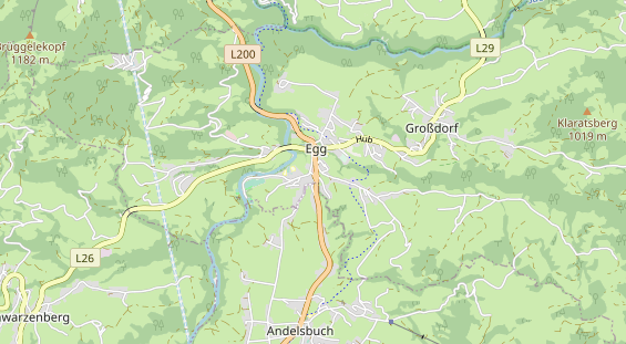 Restaurant auf Karte