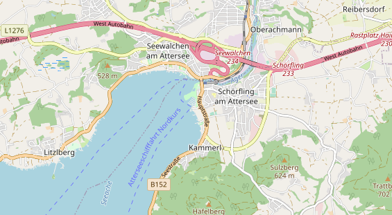 Restaurant auf Karte