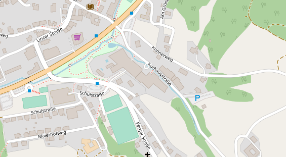 Restaurant auf Karte