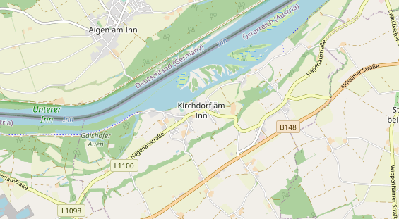 Restaurant auf Karte