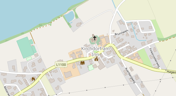 Restaurant auf Karte