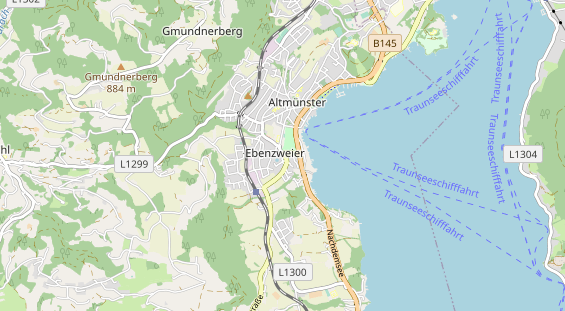 Restaurant auf Karte