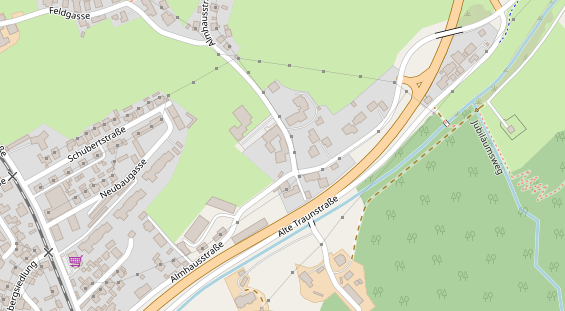 Restaurant auf Karte