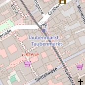 Restaurant auf Karte