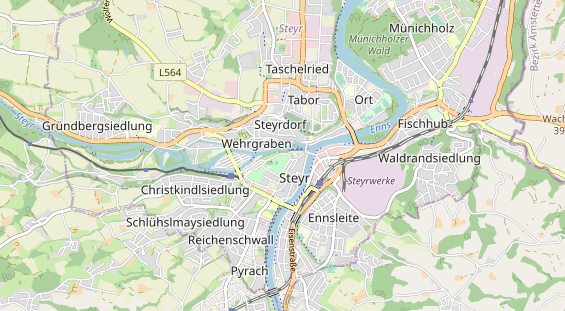 Restaurant auf Karte