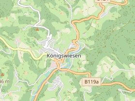 Restaurant auf Karte