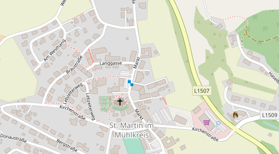 Restaurant auf Karte