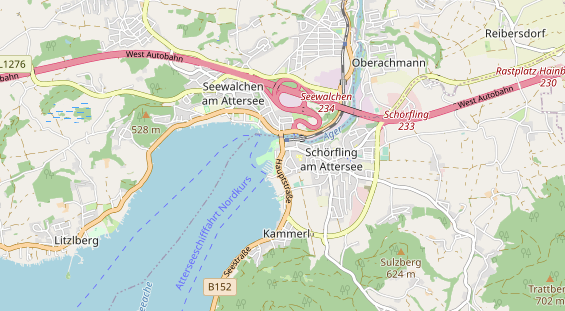 Restaurant auf Karte