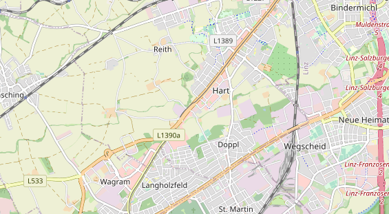 Restaurant auf Karte