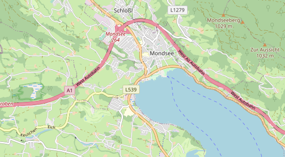 Restaurant auf Karte