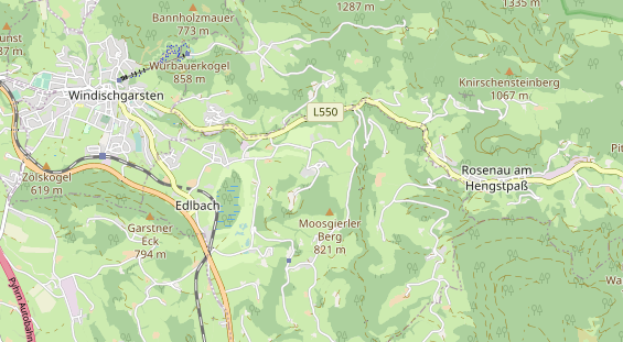 Restaurant auf Karte