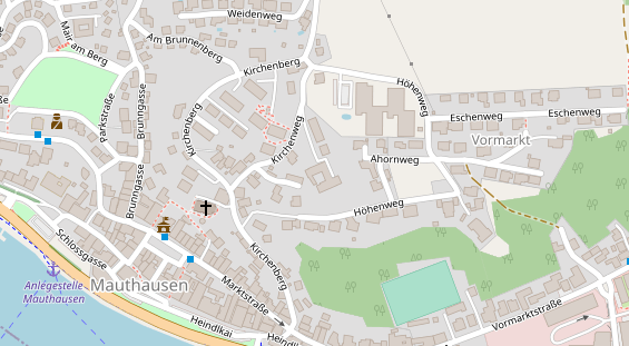 Restaurant auf Karte