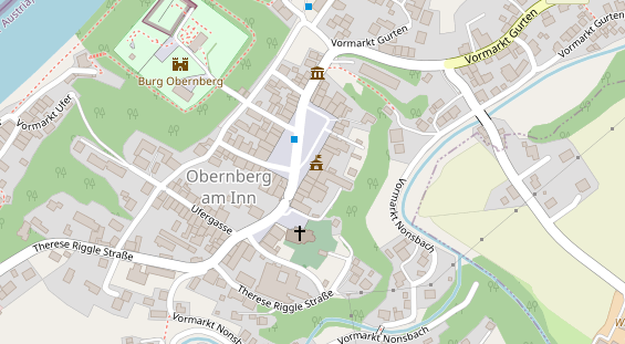 Restaurant auf Karte