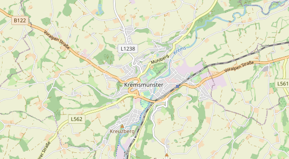 Restaurant auf Karte