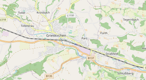 Restaurant auf Karte