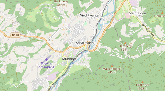 Restaurant auf Karte