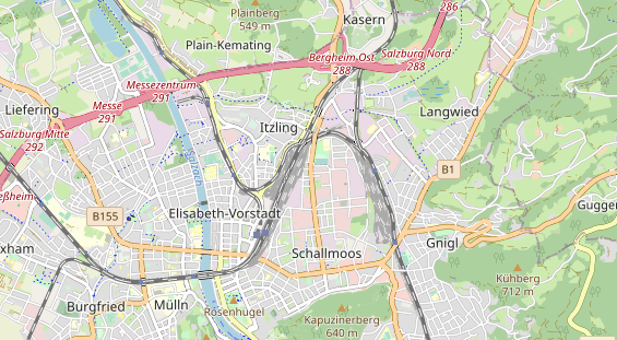 Restaurant auf Karte