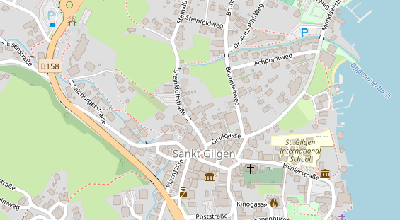 Restaurant auf Karte