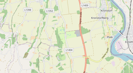 Restaurant auf Karte