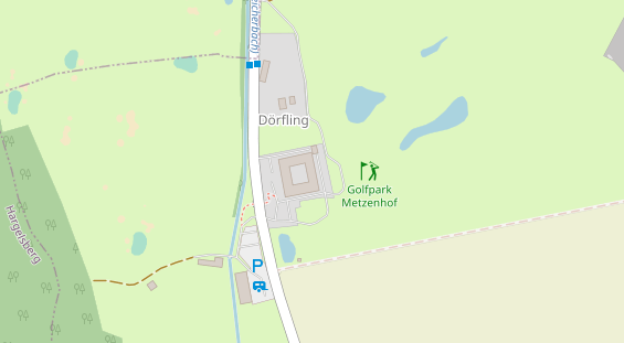 Restaurant auf Karte