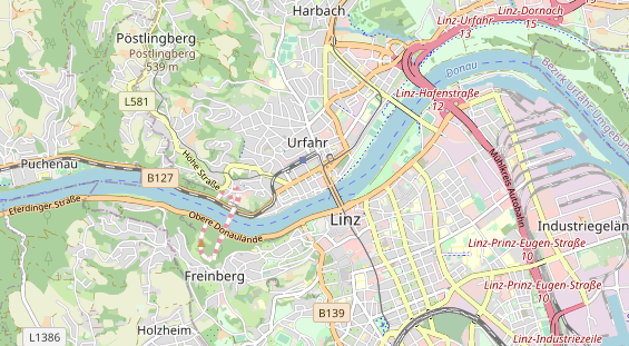 Restaurant auf Karte