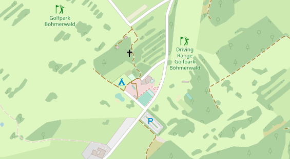 Restaurant auf Karte