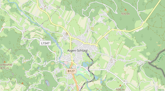 Restaurant auf Karte