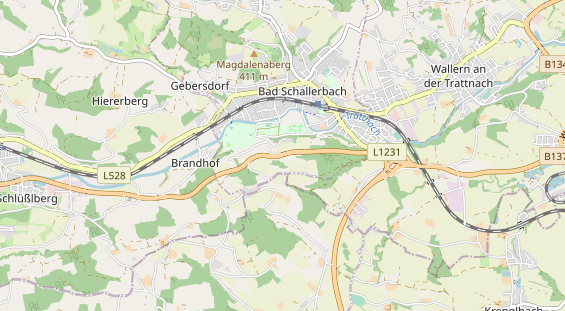 Restaurant auf Karte