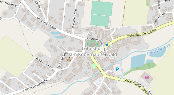 Restaurant auf Karte