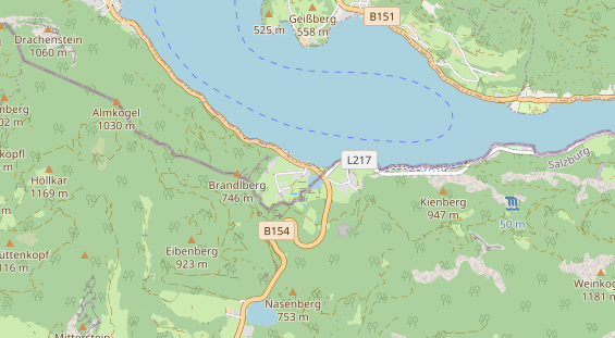 Restaurant auf Karte