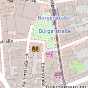 Restaurant auf Karte