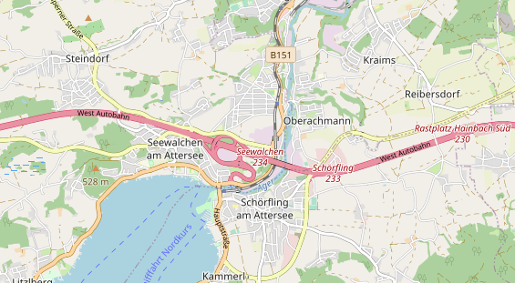 Restaurant auf Karte