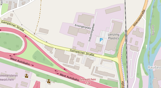 Restaurant auf Karte