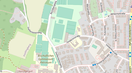 Restaurant auf Karte