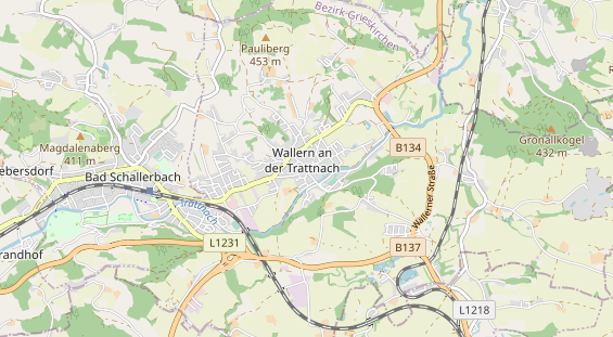 Restaurant auf Karte