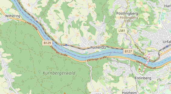 Restaurant auf Karte