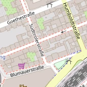 Restaurant auf Karte