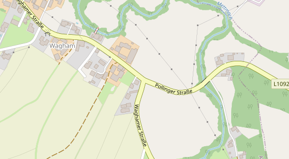 Restaurant auf Karte