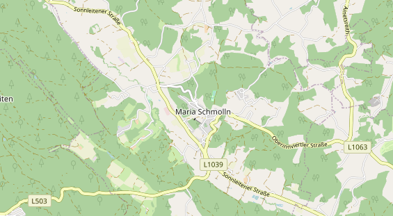 Restaurant auf Karte