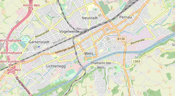 Restaurant auf Karte