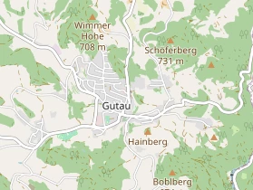 Restaurant auf Karte