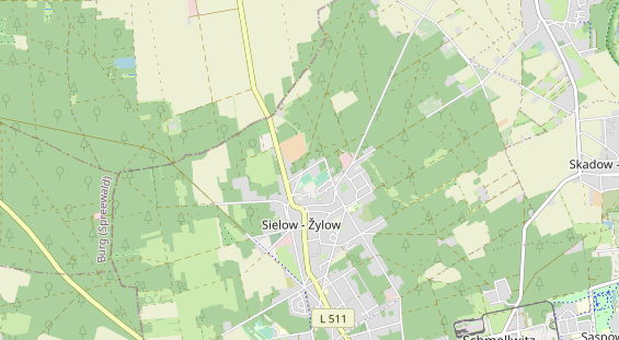 Restaurant auf Karte