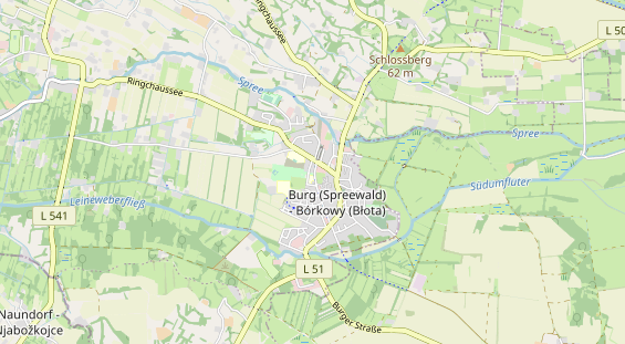 Restaurant auf Karte