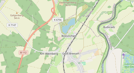 Restaurant auf Karte