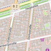 Restaurant auf Karte