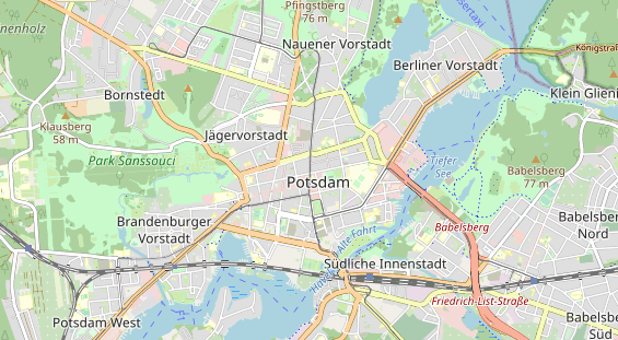 Restaurant auf Karte