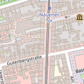 Restaurant auf Karte