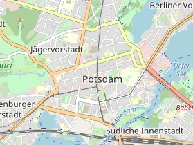 Restaurant auf Karte