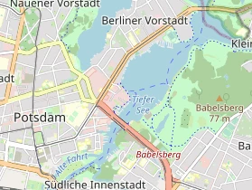 Restaurant auf Karte