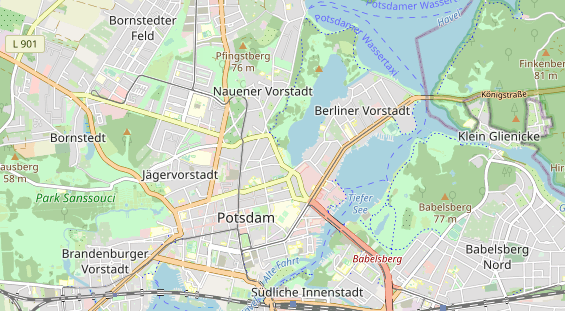 Restaurant auf Karte